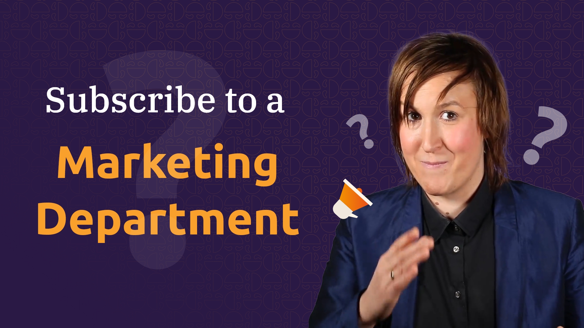 subscribe to a marketing department