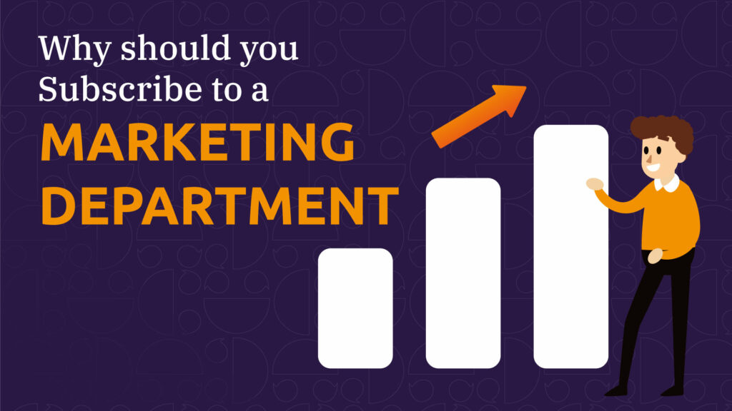 subscribe to a marketing department