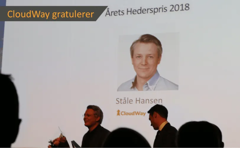 Cloudway Gratulerer - Stale Hansen