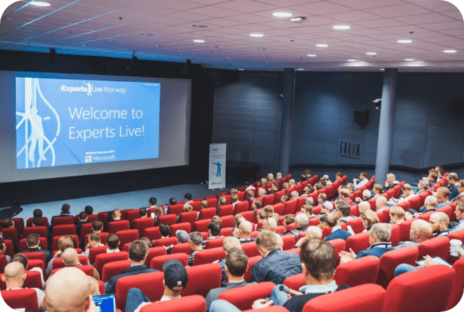 Group of people in a conference