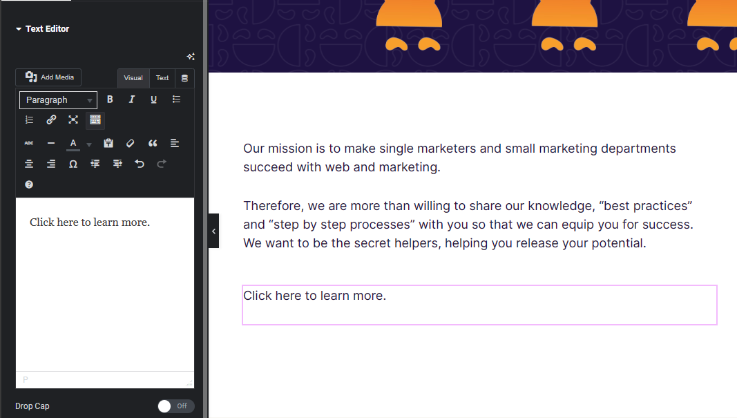 How to Jump to Sections with Elementor | Digitalfeet